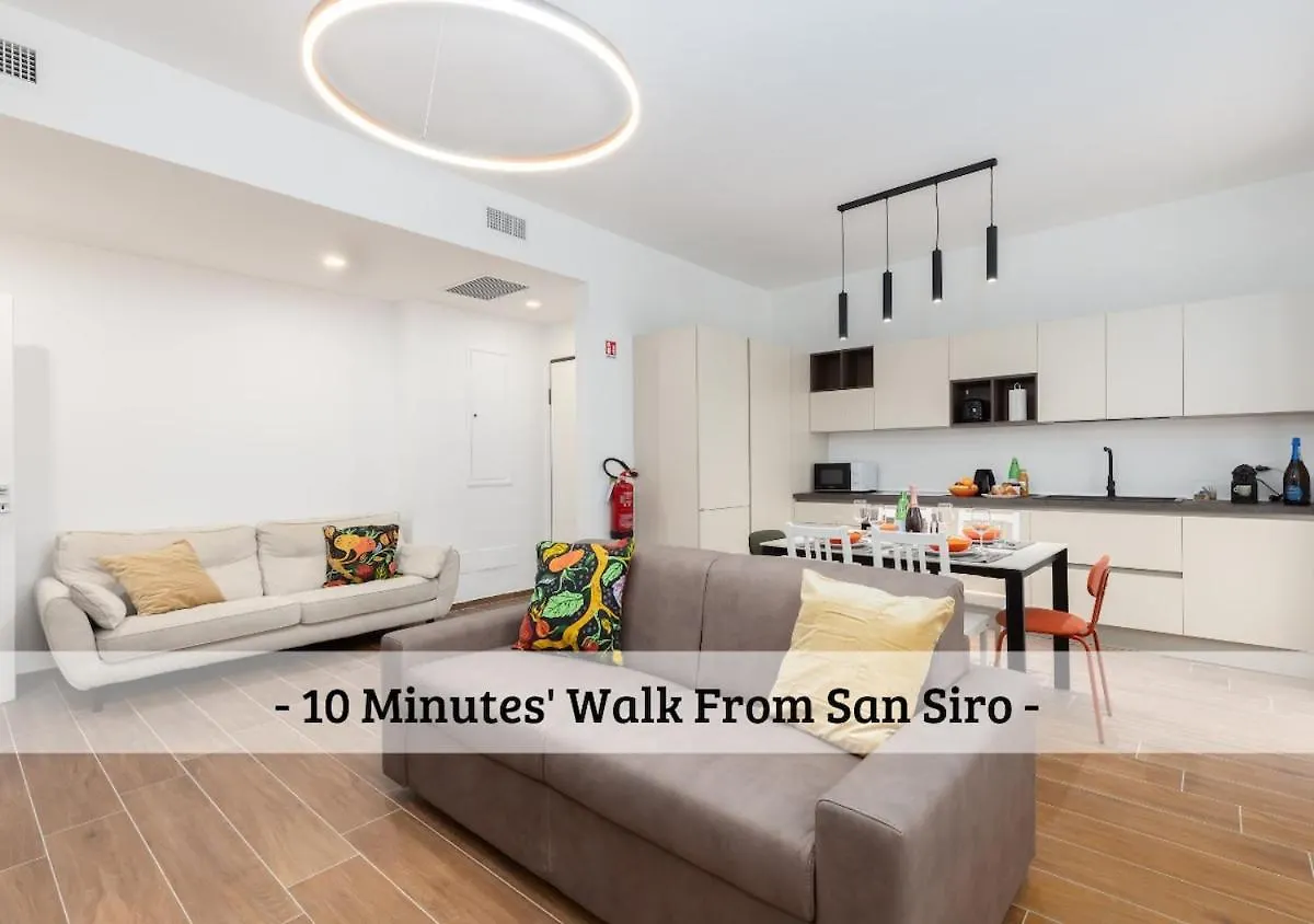 I San Siro I Steps To Metro, Ac & Free Wifi location